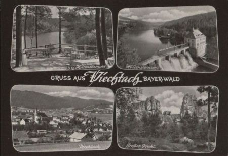 Viechtach - u.a. Großer Pfahl - ca. 1955 Viechtach - u.a. Großer Pfahl - ca. 1955