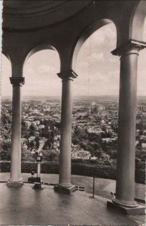 Wiesbaden - vom Tempel auf dem Neroberg - 1958 Wiesbaden - vom Tempel auf dem Neroberg - 1958