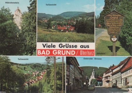 Bad Grund - u.a. Osteroder Straße - ca. 1980 Bad Grund - u.a. Osteroder Straße - ca. 1980