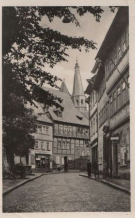 Nordhausen - Barfüßer Straße - ca. 1955 Nordhausen - Barfüßer Straße - ca. 1955