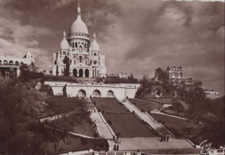 Frankreich - Paris - Basilique du Sacre-Coeur - ca. 1965 Frankreich - Paris - Basilique du Sacre-Coeur - ca. 1965