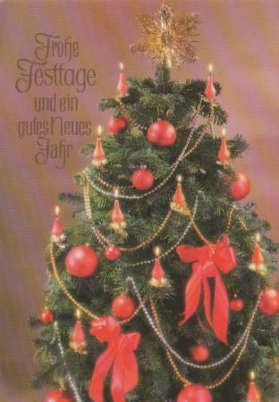 Weihnachtskarte - 1980 Weihnachtskarte - 1980