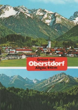Oberstdorf und Freibergsee - 1996 Oberstdorf und Freibergsee - 1996
