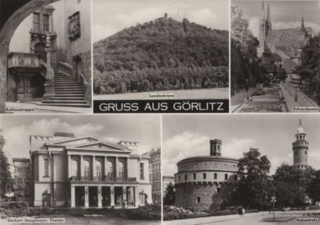 Görlitz - u.a. Ochsenbastei - 1974 Görlitz - u.a. Ochsenbastei - 1974