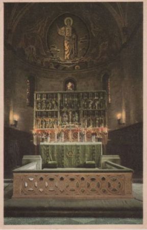 Schweden - Lund - Domkyrka, Altaret - ca. 1960 Schweden - Lund - Domkyrka, Altaret - ca. 1960