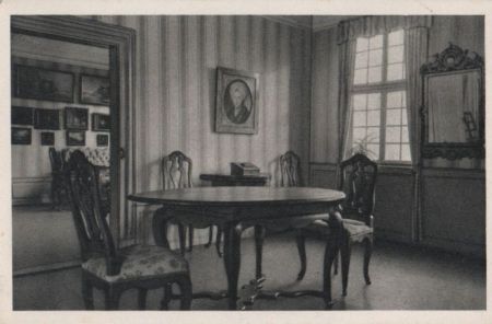 Frankfurt Main - Goethehaus, Zimmer der Mutter - ca. 1950 Frankfurt Main - Goethehaus, Zimmer der Mutter - ca. 1950