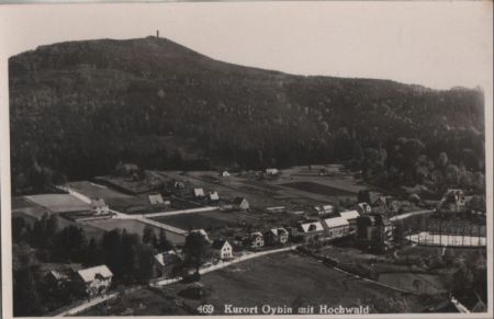 Kurort Oybin - mit Hochwald - ca. 1950 Kurort Oybin - mit Hochwald - ca. 1950