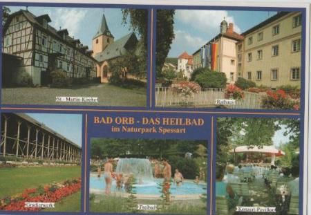 Heilbad Bad Orb u.a. Freibad - ca. 1995 Heilbad Bad Orb u.a. Freibad - ca. 1995