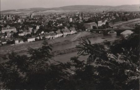 Trier - Blick vom Weißhaus - ca. 1950 Trier - Blick vom Weißhaus - ca. 1950