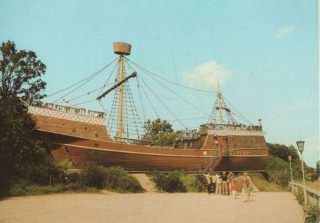 Sassnitz - Piratenschif in Neu Mukron - 1984 Sassnitz - Piratenschif in Neu Mukron - 1984