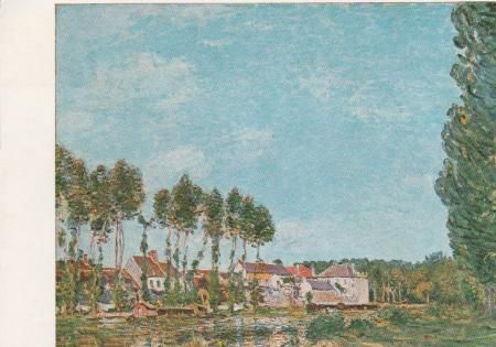 Afred Sisley - Moret an den Ufern des Loing - ca. 1965 Afred Sisley - Moret an den Ufern des Loing - ca. 1965