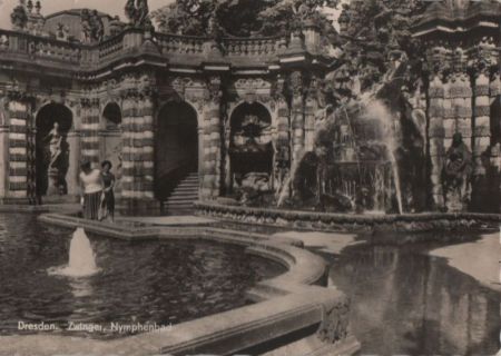 Dresden - Zwinger, Nymphenbad - ca. 1965 Dresden - Zwinger, Nymphenbad - ca. 1965