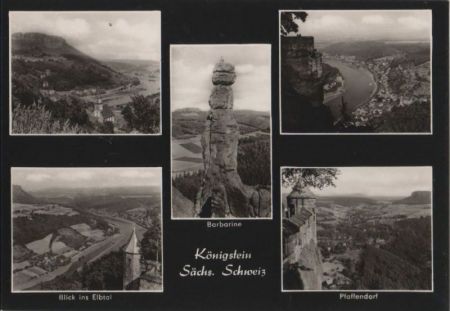 Königstein - u.a. Pfaffendorf - 1964 Königstein - u.a. Pfaffendorf - 1964