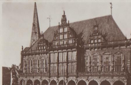 Bremen - Rathaus - ca. 1955 Bremen - Rathaus - ca. 1955