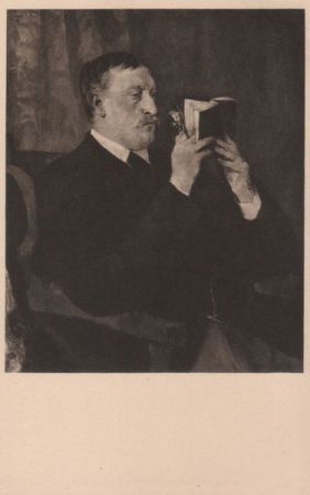 Wilhelm Trübner - Bildnis des Dichters Martin Greif - ca. 1940 Wilhelm Trübner - Bildnis des Dichters Martin Greif - ca. 1940