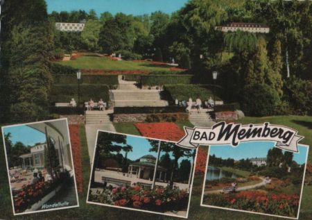 Bad Meinberg - mit 4 Bildern - 1972 Bad Meinberg - mit 4 Bildern - 1972