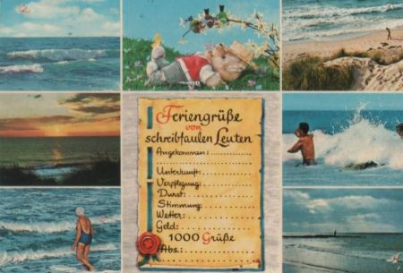Bilder vom Meer - mit 7 Bildern - ca. 1975 Bilder vom Meer - mit 7 Bildern - ca. 1975