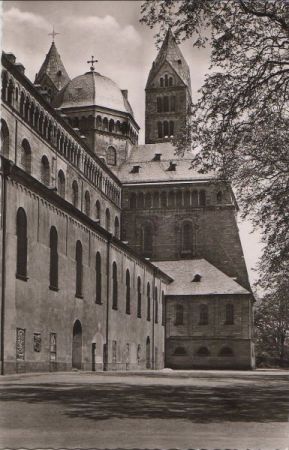 Speyer - Dom, Südseite - ca. 1960 Speyer - Dom, Südseite - ca. 1960