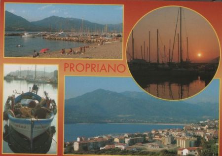 Frankreich - Propriano - 4 Teilbilder - 2002 Frankreich - Propriano - 4 Teilbilder - 2002