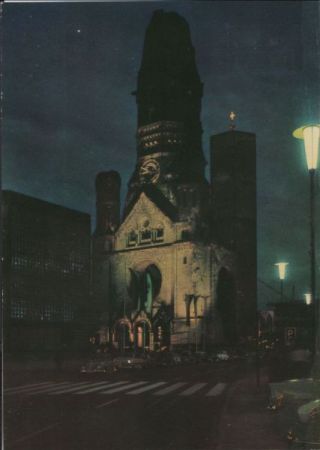 Berlin-Charlottenburg, Gedächtniskirche - ca. 1980 Berlin-Charlottenburg, Gedächtniskirche - ca. 1980