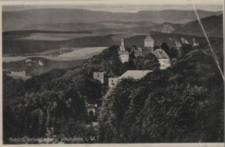 Attendorn - Schloß Schnellenberg - 1935 Attendorn - Schloß Schnellenberg - 1935