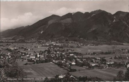 Grassau - mit Hochfelln - ca. 1960 Grassau - mit Hochfelln - ca. 1960