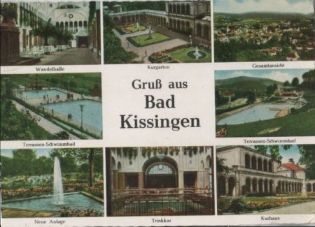 Bad Kissingen - u.a. Kurhaus - 1960 Bad Kissingen - u.a. Kurhaus - 1960