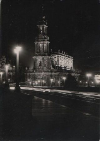 Dresden - Katholische Hofkirche - 1959 Dresden - Katholische Hofkirche - 1959