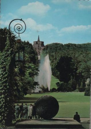 Kassel-Wilhelmshöhe - Herkules mit Fontaine - 1964 Kassel-Wilhelmshöhe - Herkules mit Fontaine - 1964