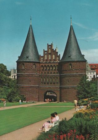 Lübeck - Holstentor - ca. 1980 Lübeck - Holstentor - ca. 1980