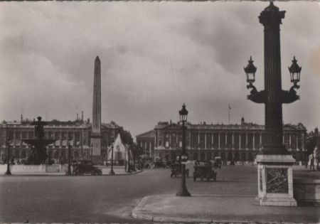 Frankreich - Paris - Place de la Concorde - ca. 1950 Frankreich - Paris - Place de la Concorde - ca. 1950
