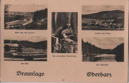 Braunlage - u.a. Silberteich - 1950 Braunlage - u.a. Silberteich - 1950