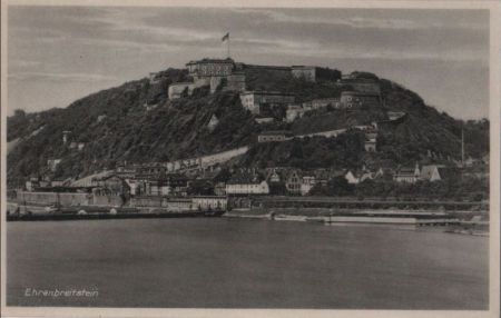 Koblenz - Ehrenbreitstein - ca. 1955 Koblenz - Ehrenbreitstein - ca. 1955