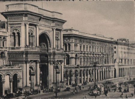 Italien - Mailand Milano - Viktor Emanuel Galerie - 1953 Italien - Mailand Milano - Viktor Emanuel Galerie - 1953