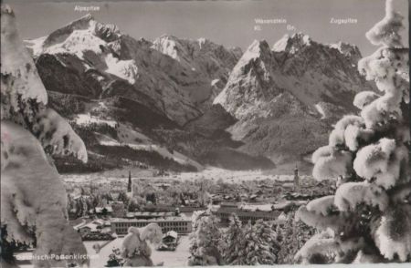Garmisch-Partenkirchen - Winter - ca. 1955 Garmisch-Partenkirchen - Winter - ca. 1955