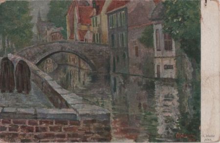 Belgien - Brügge Bruges - Spielmanns-Kanal - ca. 1935 Belgien - Brügge Bruges - Spielmanns-Kanal - ca. 1935