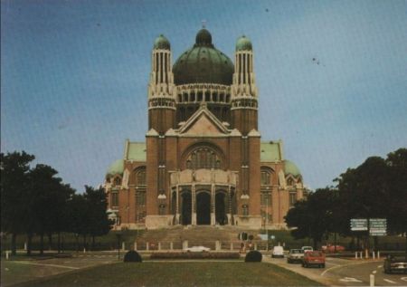 Belgien - Brüssel - Bruxelles - Nationalbasilica des Heiligen Herzens - ca. 1985 Belgien - Brüssel - Bruxelles - Nationalbasilica des Heiligen Herzens - ca. 1985