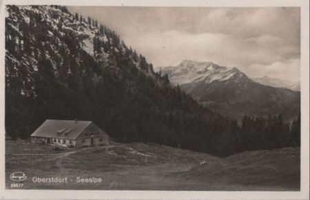 Oberstdorf - Seealpe - ca. 1950 Oberstdorf - Seealpe - ca. 1950