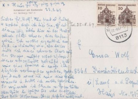 Schlehdorf - mit Jochberg Schlehdorf - mit Jochberg