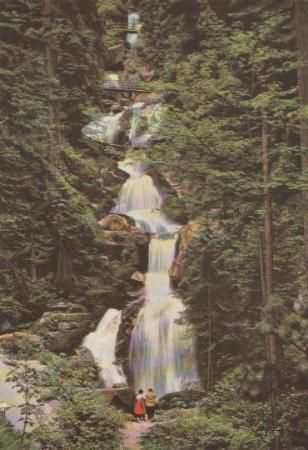 Triberg - Wasserfälle - ca. 1975 Triberg - Wasserfälle - ca. 1975