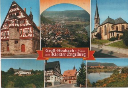 Großheubach - mit Kloster Engelberg - 1997 Großheubach - mit Kloster Engelberg - 1997