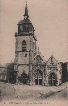 Frankreich - Abbeville - Eglise Saint-Gilles - ca. 1930 Frankreich - Abbeville - Eglise Saint-Gilles - ca. 1930