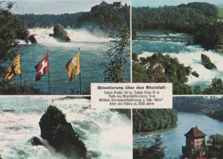 Schweiz - Schaffhausen - Rheinfall - 1975 Schweiz - Schaffhausen - Rheinfall - 1975