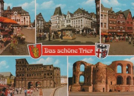 Trier - 5 Teilbilder - ca. 1980 Trier - 5 Teilbilder - ca. 1980