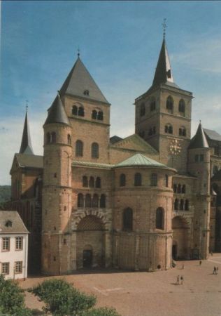 Trier - Dom, Westfassade - ca. 1995 Trier - Dom, Westfassade - ca. 1995