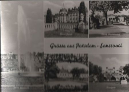 Potsdam - Sanssouci, u.a. Schloß - 1972 Potsdam - Sanssouci, u.a. Schloß - 1972