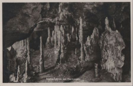 Sonnenbühl-Genkingen - Nebelhöhle - ca. 1955 Sonnenbühl-Genkingen - Nebelhöhle - ca. 1955