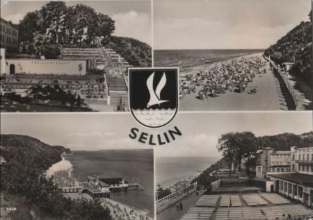 Sellin - 4 Teilbilder - ca. 1965 Sellin - 4 Teilbilder - ca. 1965