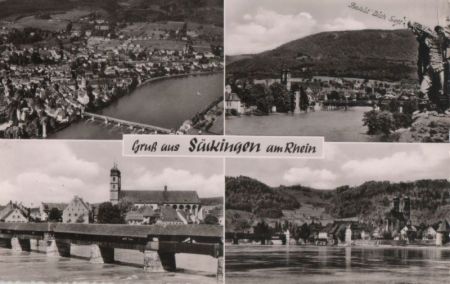 Bad Säckingen - mit 4 Bildern - 1963 Bad Säckingen - mit 4 Bildern - 1963