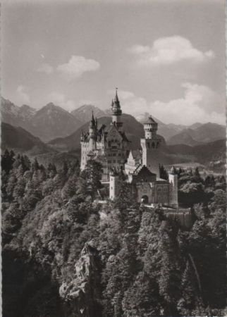 Schwangau Neuschwanstein - ca. 1955 Schwangau Neuschwanstein - ca. 1955